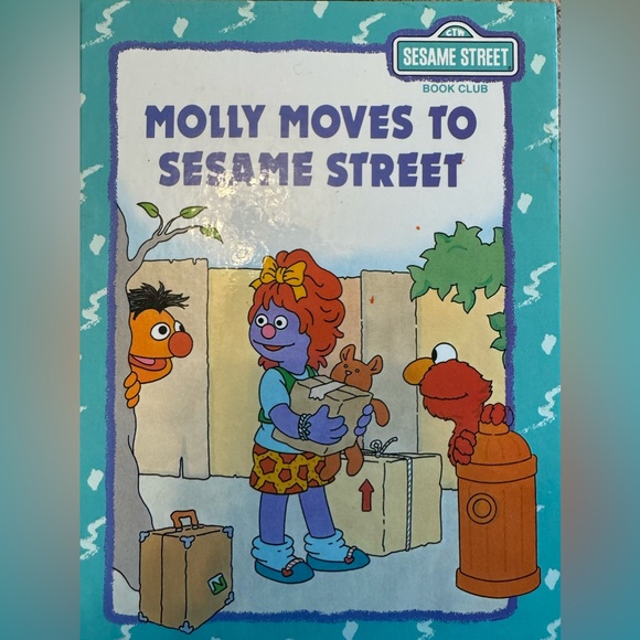 Lot of 8 90’s Sesame Street Children's Book Club Large Hardcover - Picture 7 of 10
